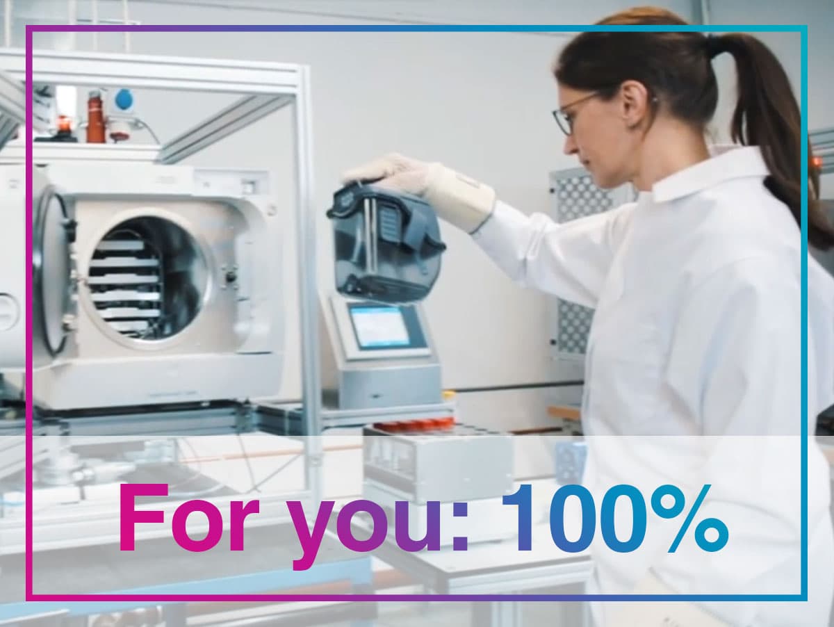 Quality check of the 4-in-1 Solution Careclave